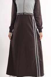 Mocha Love Relaxed Fit Jilbab