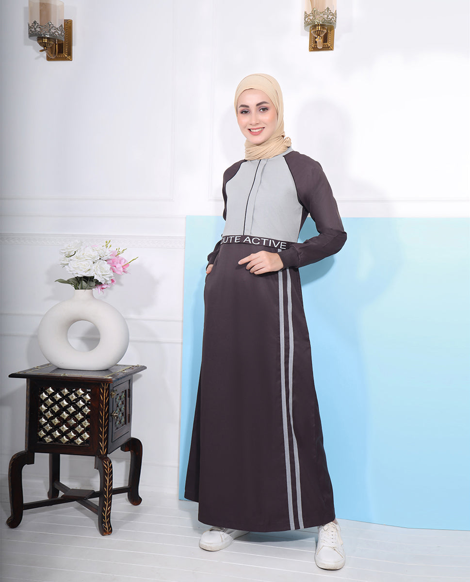 Mocha Love Relaxed Fit Jilbab