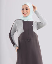 Slate Grey Smart Look Jilbab