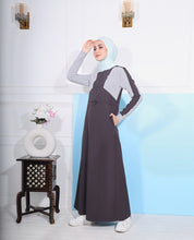 Slate Grey Smart Look Jilbab