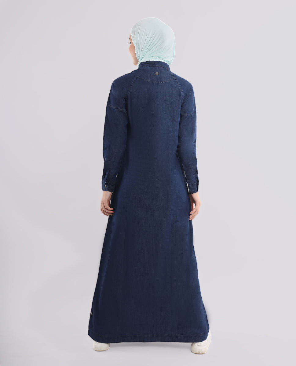 Classic Smart Denim Jilbab