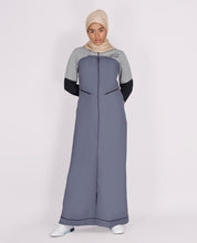 Steel Grey Smart Fashionista Jilbab