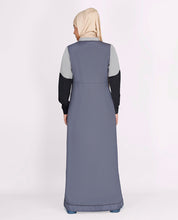 Steel Grey Smart Fashionista Jilbab