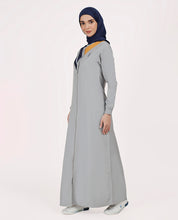 Vogue Grey Contrast Highlights Jilbab