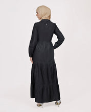 ComfortMax Fine Denim Maxi Dress - Black