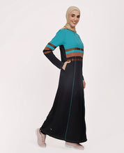 Aqua Touch Midnight Black Abaya