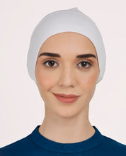 Modest Wrap - Polyester Soft Hijab Cap_White