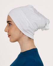 Modest Wrap - Polyester Soft Hijab Cap_White