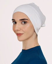 Modest Wrap - Polyester Soft Hijab Cap_White