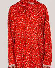 Premium Rayon Printed Red Prayer Dress