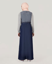 Fine Denim Belted Jilbab