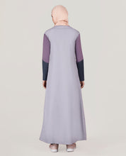 Lovely Lilac Round Collar jilbab