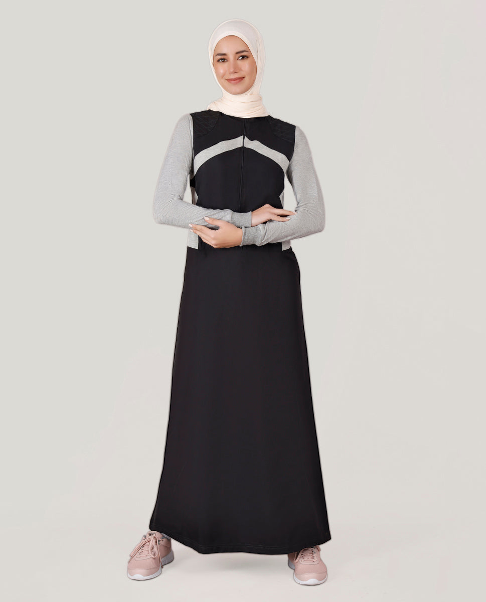 Charcoal Grey Dapper Jilbab