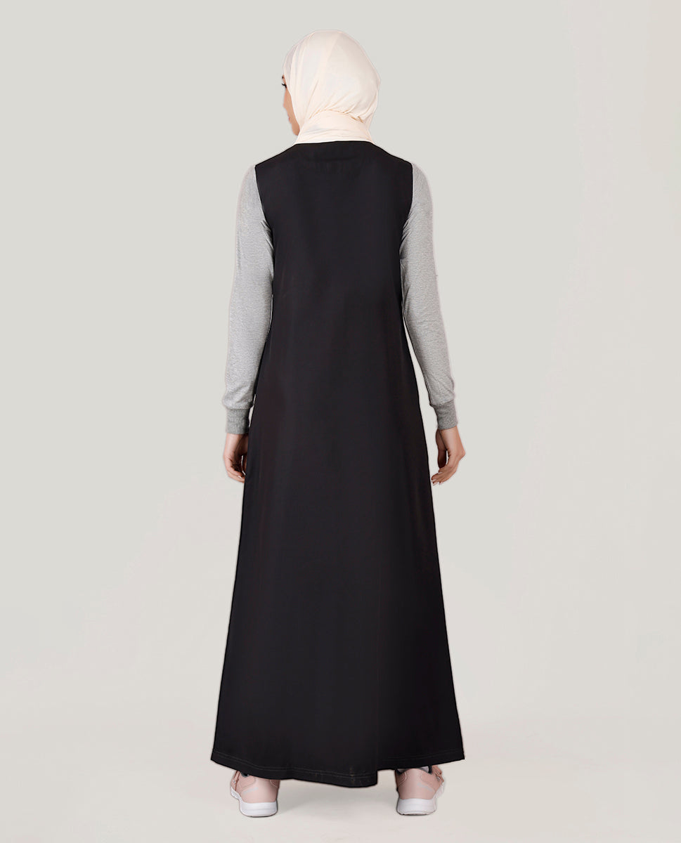 Charcoal Grey Dapper Jilbab