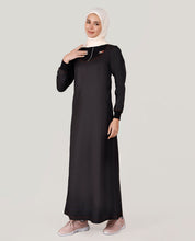 Blissful Black Fine Look Jilbab