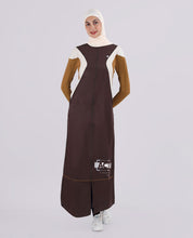 Sepia Hue Contrast Sleeves Jilbab