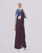 Shale Grey Full Front Open Jilbab