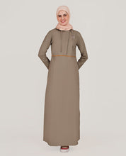 Wet Clay Detachable Hood Jilbab
