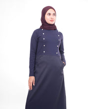 NAVY SMART SISTER JILBAB