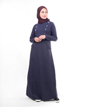 NAVY SMART SISTER JILBAB