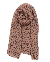 Real Beige Printed Georgette Scarf