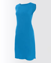 Swedish Blue Rayon Slip Dress