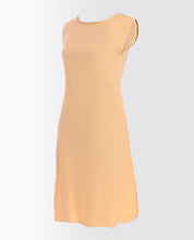 Rattan Yellow Rayon Slip Dress