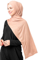 Amber Light Viscose Jersey Scarf