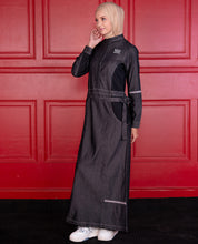 Soft Fit Belted Denim Jilbab