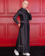 Soft Fit Belted Denim Jilbab