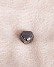 Black Shine Heart Shaped Hijab Magnets