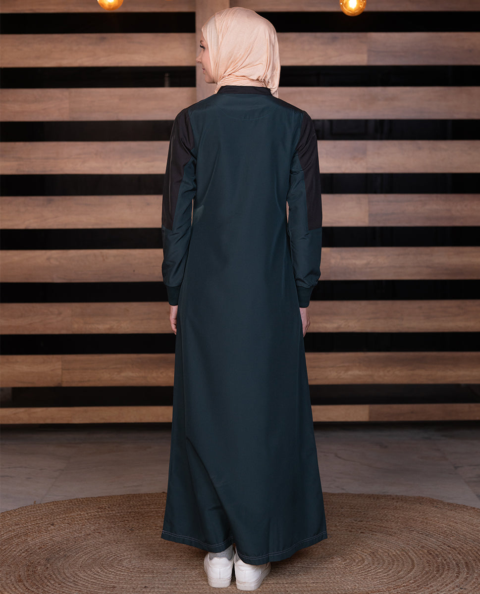 Contrast Flow Urban Jilbab