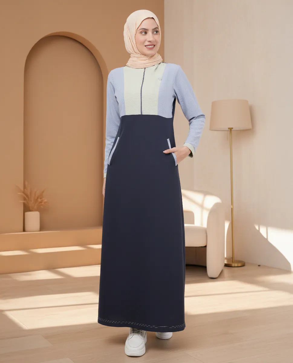 Skyline Contrast Urban Edge Jilbab
