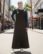 Ripe Olive Shirt Collar Jilbab
