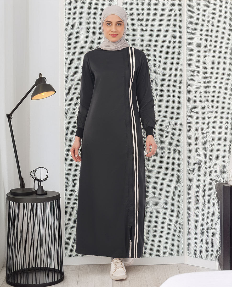 Urban Edge Midnight Black Jilbab