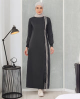 Urban Edge Midnight Black Jilbab