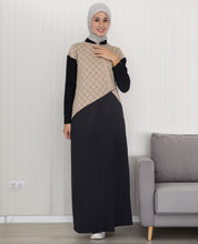Urban Cross Contrast Colored Jilbab