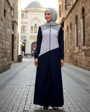 City Comfort Navy Contrast Jilbab