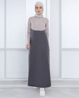 Calm Contrast Smart Look Jilbab
