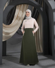 Olive And Blush Urban Jilbab
