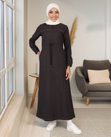 Smart Cinch Midnight Black Jilbab
