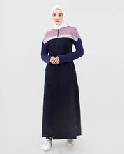 Luxury Knit Blue Winter Jilbab