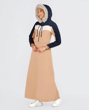 Tawny Birch Hooded Winter Jilbab