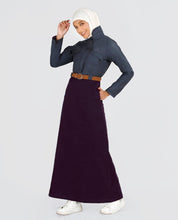 Jacket Style Purple Winter Jilbab