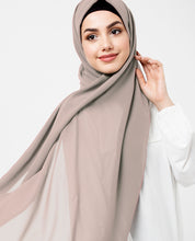 Rose Dust Poly Georgette Scarf