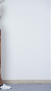 Dual Brown Detachable Hood Jilbab
