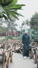 Contrast Flow Urban Jilbab