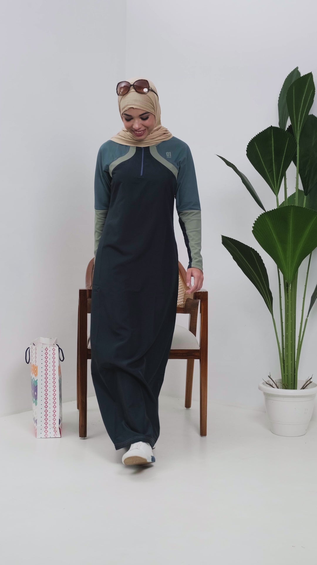 Smart Sister Bottle Green Jilbab