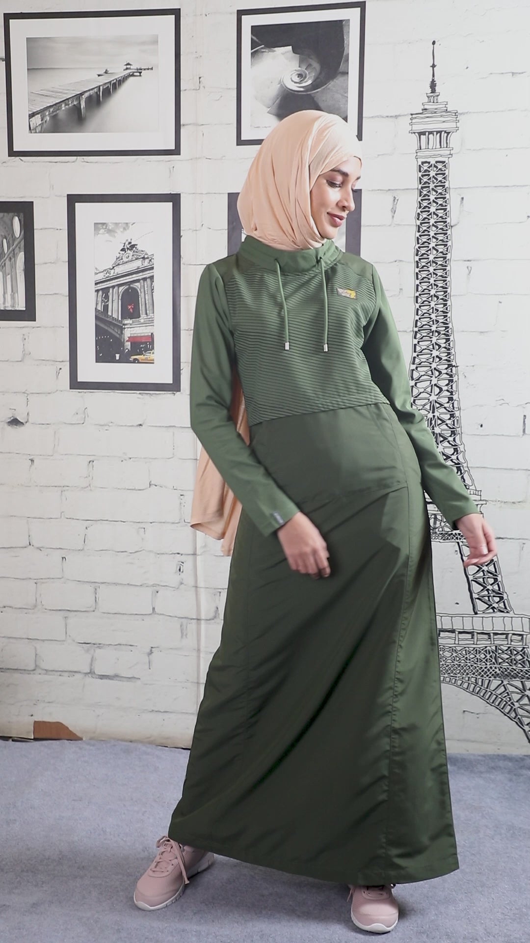 Urban Edge Kangaroo Pockets Jilbab