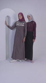 DualTone Hooded Jilbab